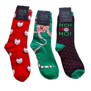 Eros Christmas trouser socks
